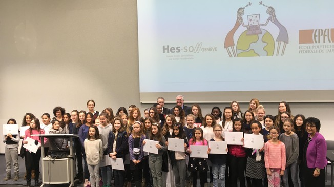 Internet et code pour les filles