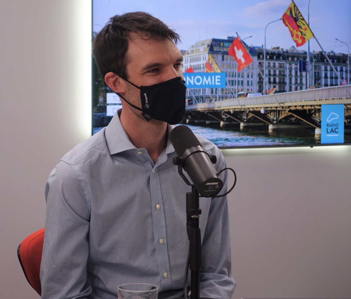 Sylvain Weber sur les ondes de Radio Lac