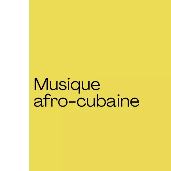 Musique afro-cubaine
