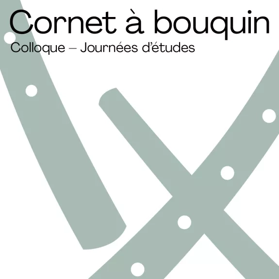 Cornet à bouquin - colloque