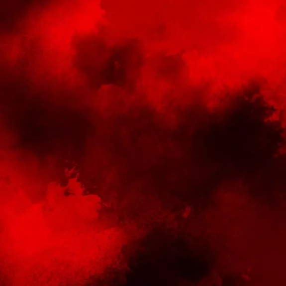 Nuages rouge et noir
