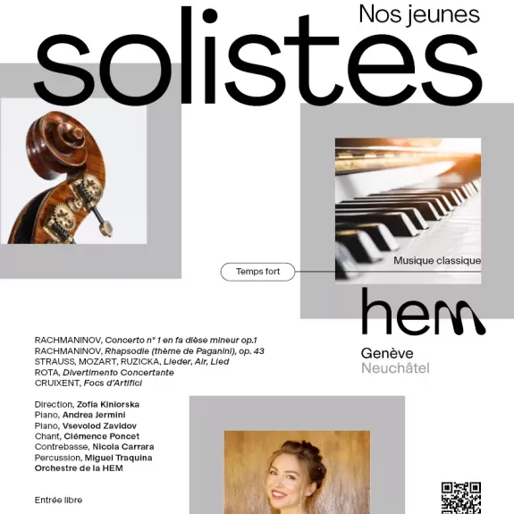 Affiche fête des claviers