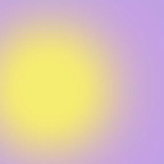 Soleil flou sur fond violet