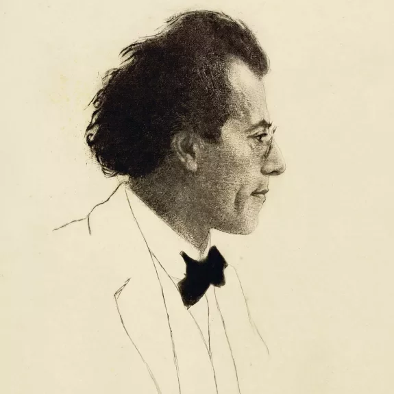 Portrait du compositeur Gustav Mahler