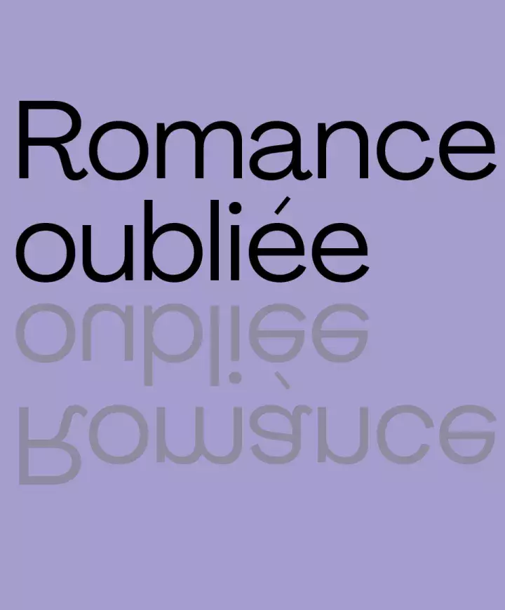 Romance oubliée
