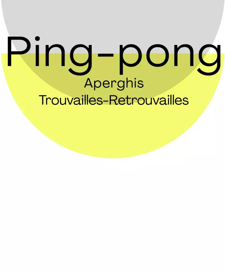 ping-pong Georges Aperghis
