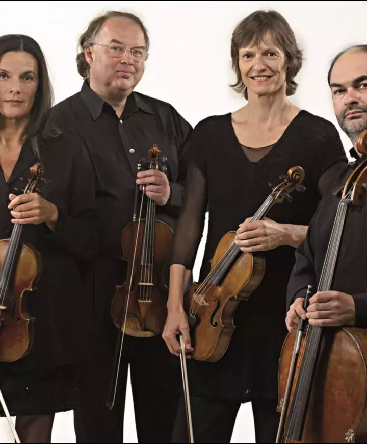Photographie du Quatuor Mosaïque