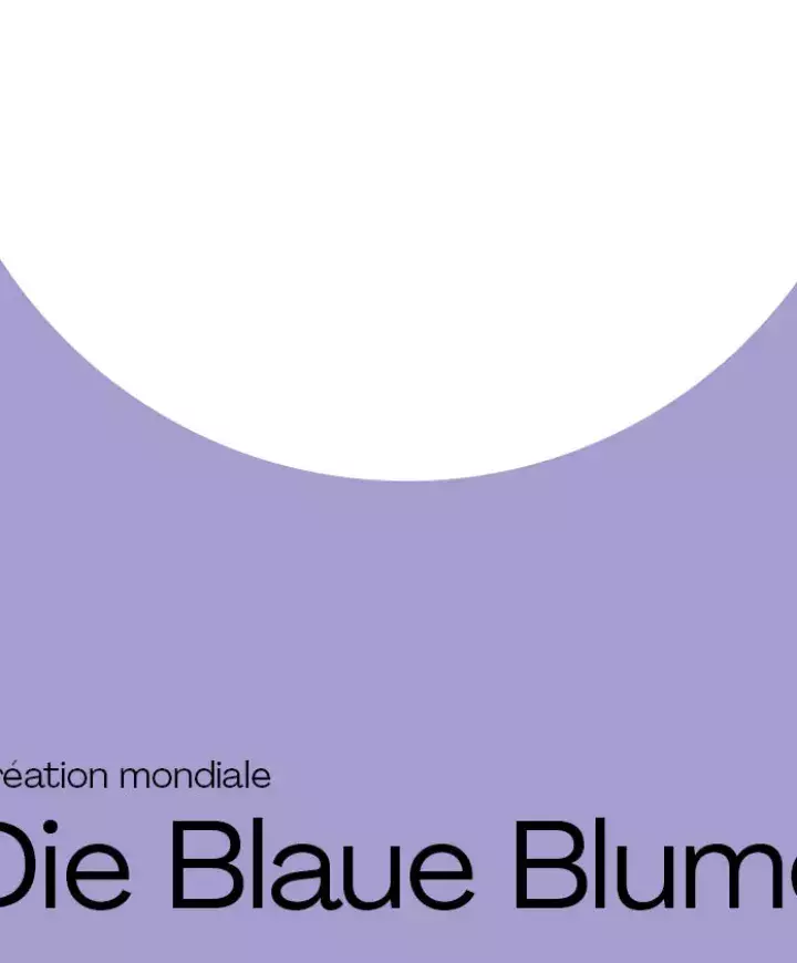 Affiche DIe Blaue Blume