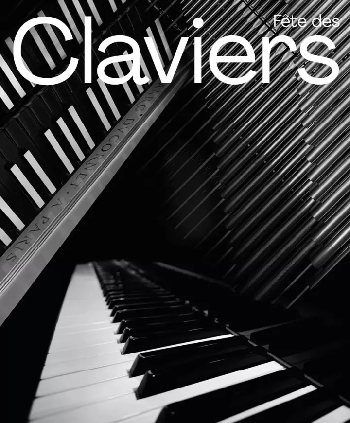 Affiche de la Fête des Claviers 2025 de la HEM