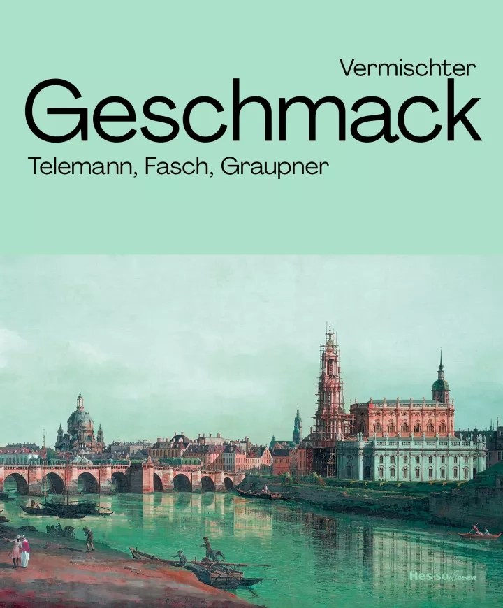 Affiche du concert Vermischter Geschmack, illustration de Canaletto