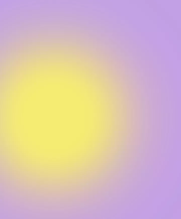 Soleil flou sur fond violet