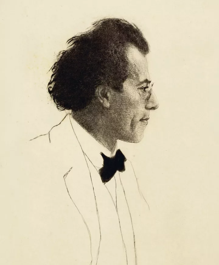 Portrait du compositeur Gustav Mahler