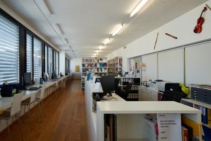 Bureaux et bibliothèque HEM Neuchâtel
