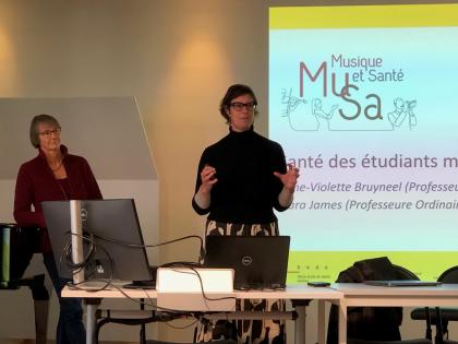 Les midis de la recherche : santé des musiciens 2