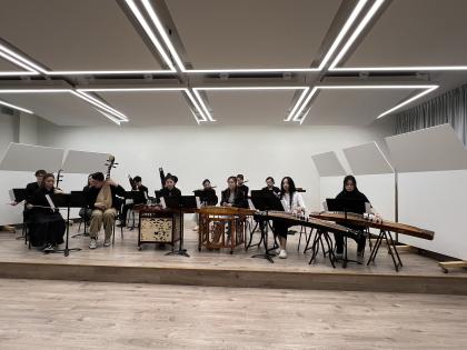 Photo du concert de musique chinoise le 27 septembre 2024 à la HEM