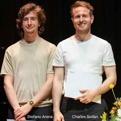 Charles Sudan et Stefano Arena