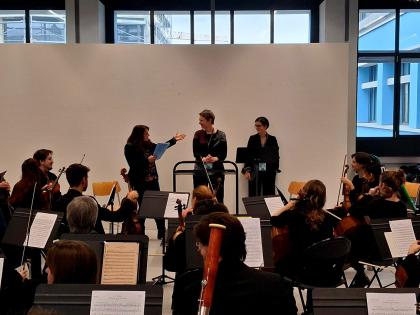 Intervention de Béatrice Zawodnik et Judith Baubérot au Symposium Elia