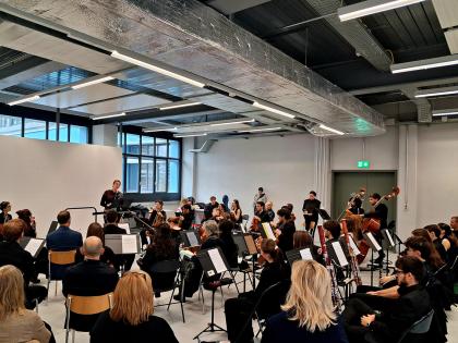 Béatrice Zawodnik, directrice de la HEM, au Symposium ELIA