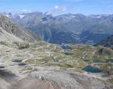 Etangs de Macun, parc national Suisse