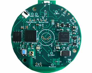 Carte électronique du stéthoscope électronique intelligent