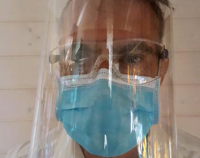 Prototype masque de protection covid
