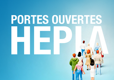 Visuel portes ouvertes HEPIA 2025