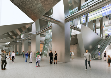 Léman 2030: gare de Genève - © dl-a designlab-architecture