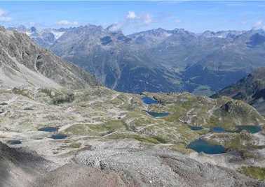 Etangs de Macun, parc national Suisse