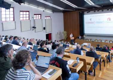 Photo Journée de la recherche de la HES-SO 2025 à HEPIA