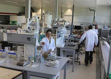 Laboratoire d'analyse des sols