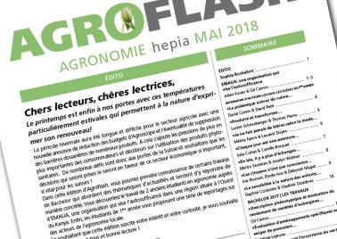 Couverture Agroflash avril 2018