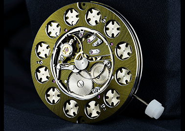 Photo mouvement bicolore kaki - © Rhodior SA