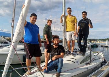 Photo du sailing team HEPIA pour le BOM 2019