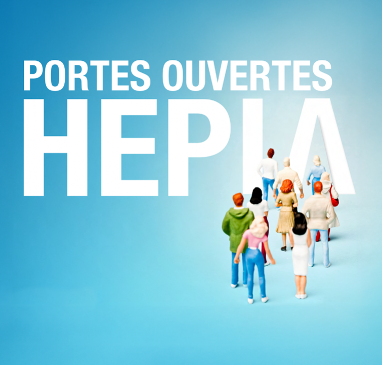 Visuel portes ouvertes HEPIA 2025