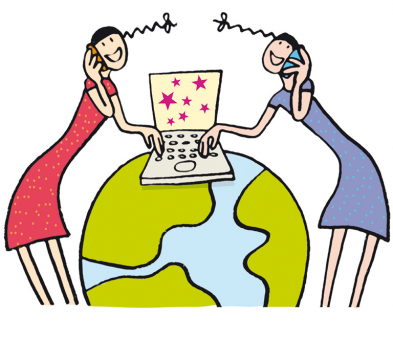Visuel cours internet pour les filles