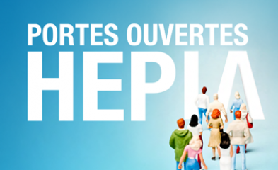 Visuel portes ouvertes HEPIA 2025