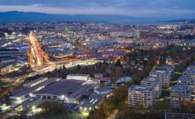 Genève de nuit ©Loris Von Siebenthal
