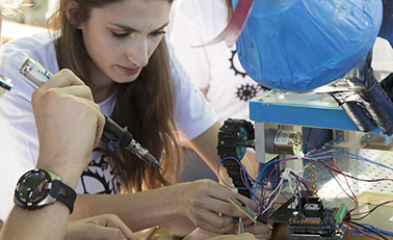 visuel Concours robots HEPIA 2018