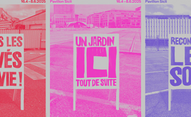 Affiches exposition Devenir jardinier planétaire au Pavillon Sicli