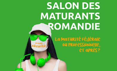 Visuel salon des maturants romandie 2021