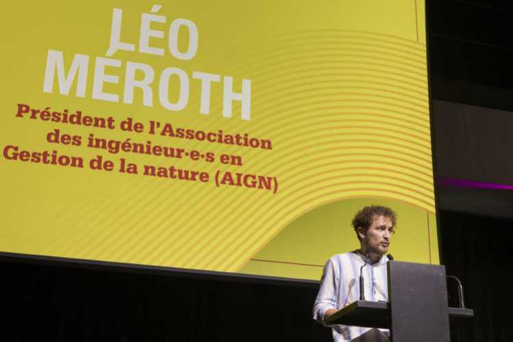 Léo Méroth, président de l'AIGN