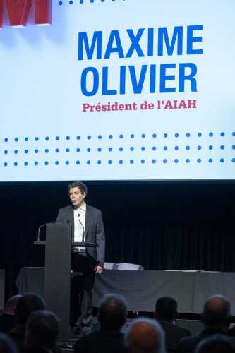 Maxime Olivier, président de l'Association des Ingénieurs en Agronomie HEPIA