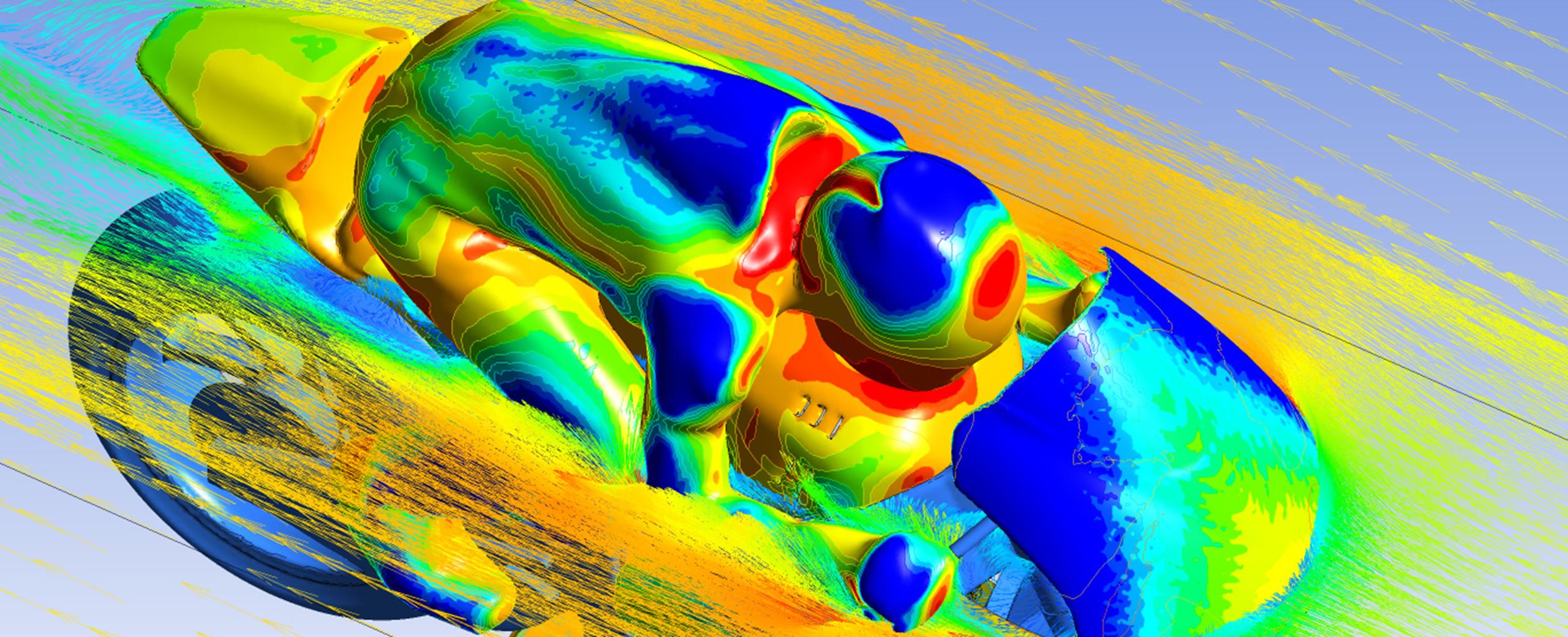 Simulation of CFD flows