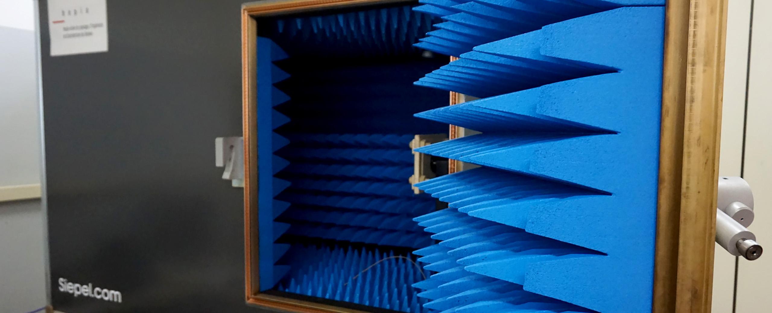 Measurements in an anechoic chamber