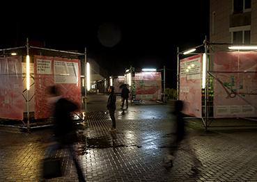 Photo expo Pully démarche participative de nuit