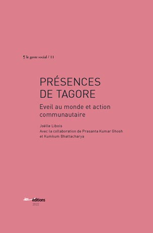 Couverture "Présences de Tagore"