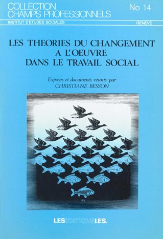 Couverture du livre Les théories du changement à l'œuvre dans le travail social CP14