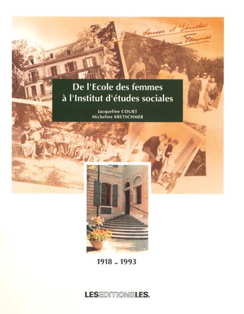 Couverture du livre De l'Ecole des femmes à l'Institut d'études sociales HC02