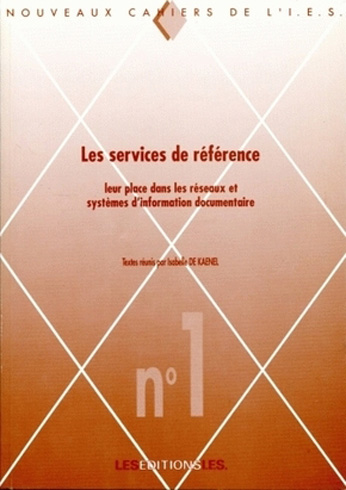 Couverture du livre Les services de reference - NC01