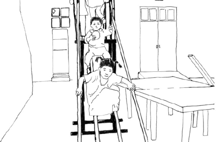 Illustration 5 de Camille Salgues, Une après-midi à Shaghai - GST13
